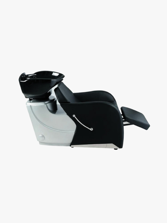 Shampoo wash unit in silver,cosmoporto