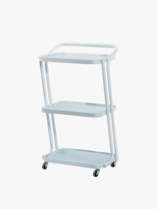Beauty trolley white,cosmoporto