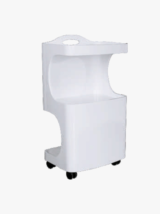 Beauty trolley white,cosmoporto