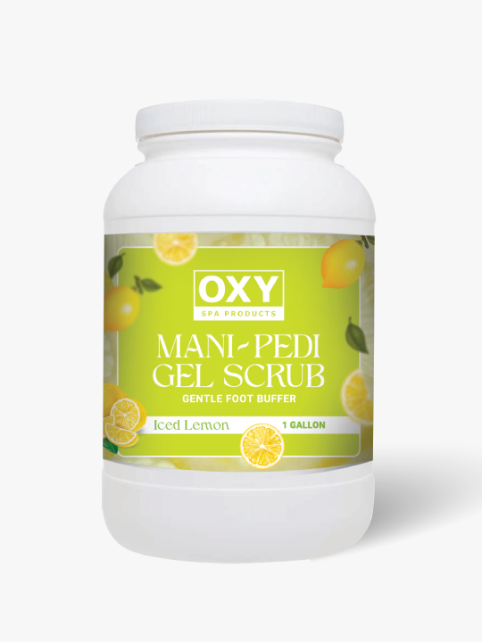 Manicure Pedicure Gel Scrub Iced Lemon,cosmoporto