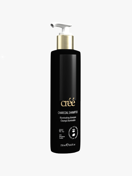 Charcoal shampoo 250ml, cosmoporto