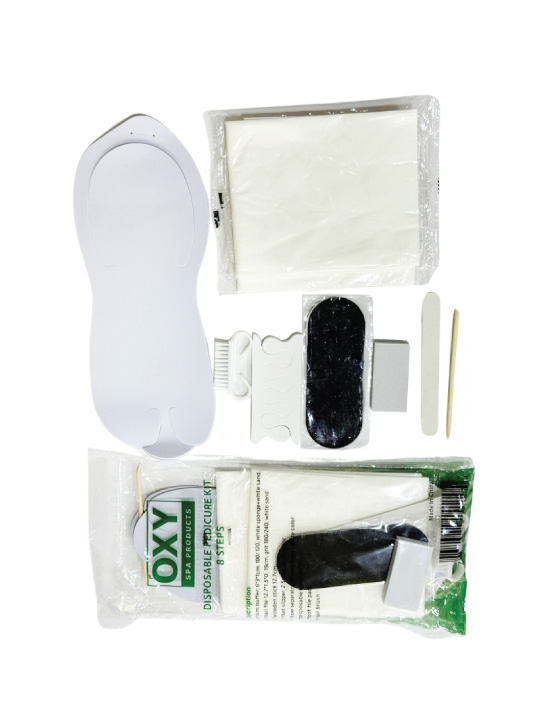 Disposable pedicure kit 8 step,cosmoporto