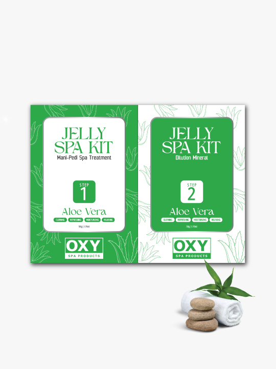 OXY SPA Jelly Spa Kit - aloe vera , dubai, uae