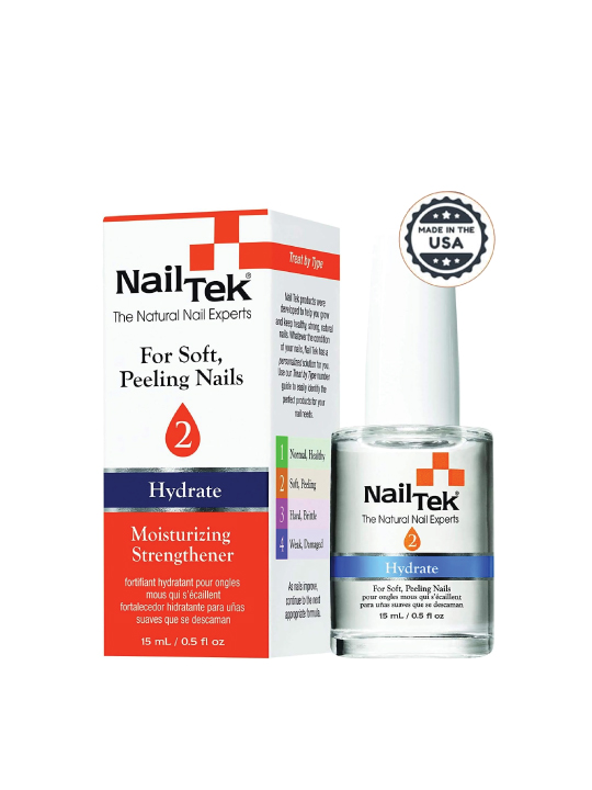 Hydrate 2 nail moisturizing strengthener, cosmoporto