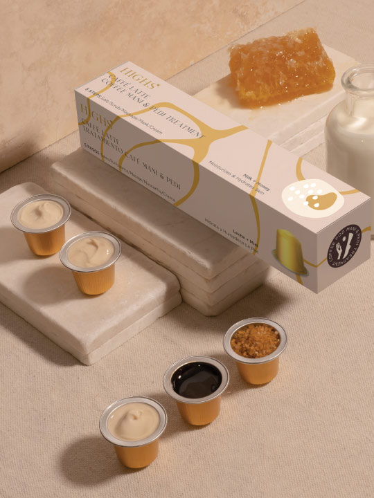 Cafe Latte Coffee Mani-Pedi Treatment,cosmoporto